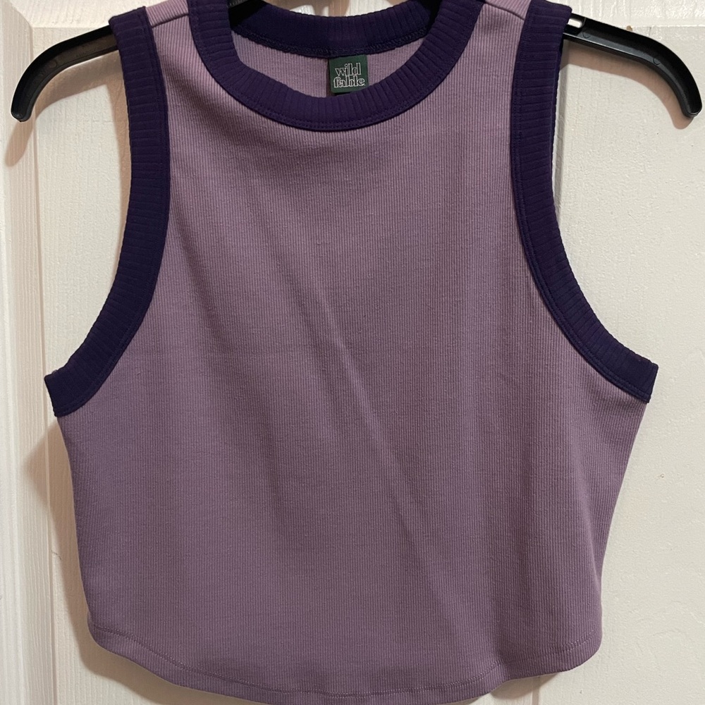 Wild Favble Purple Sleeveless Women's Top